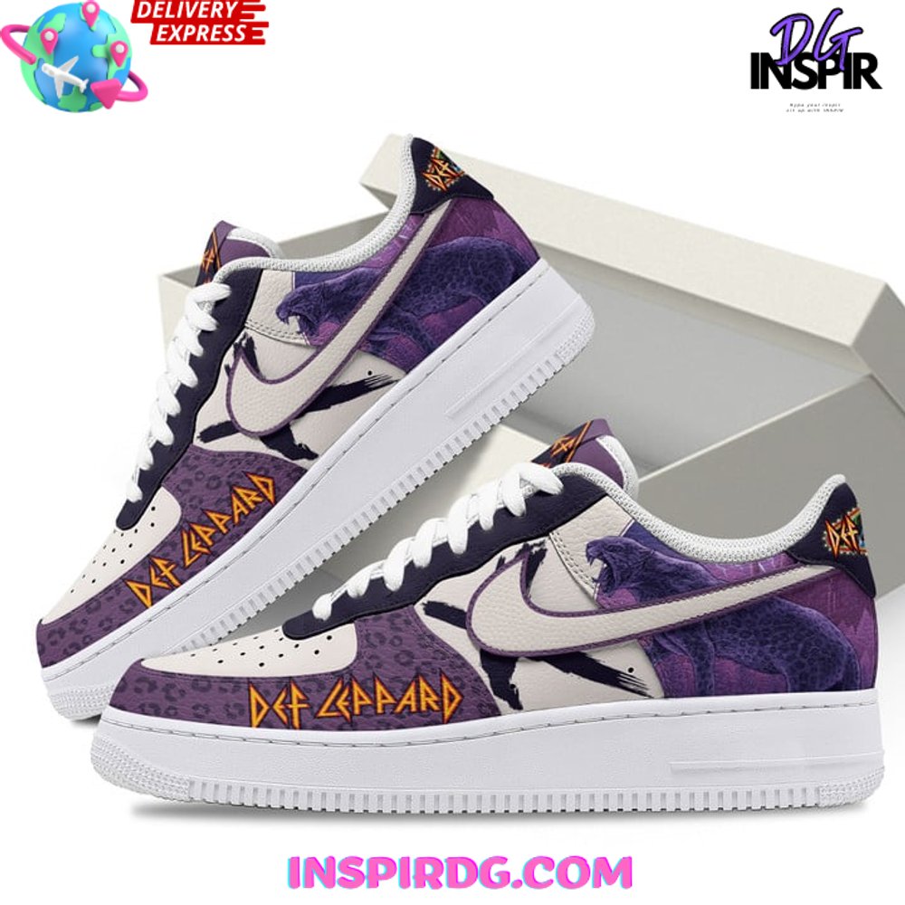 Ideafootwear Def Leppard Air Low-Top Sneakers Shoes For Men And Women 5