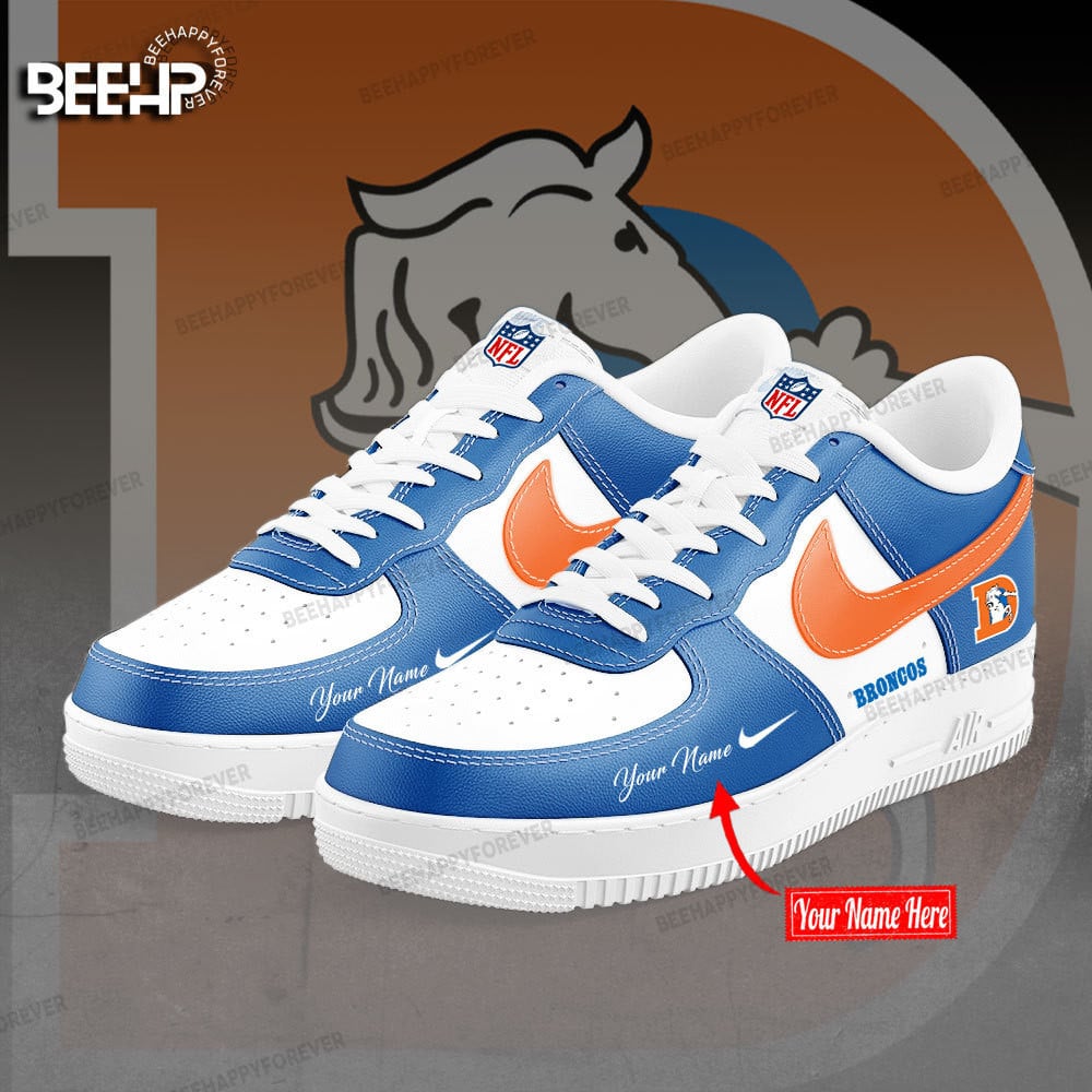 Ideafootwear Denver Broncos Air Low-Top Sneakers Shoes For Men And Women 3