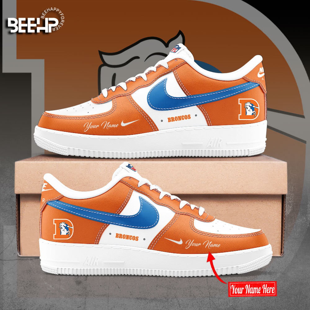 Ideafootwear Denver Broncos Air Low-Top Sneakers Shoes For Men And Women 2