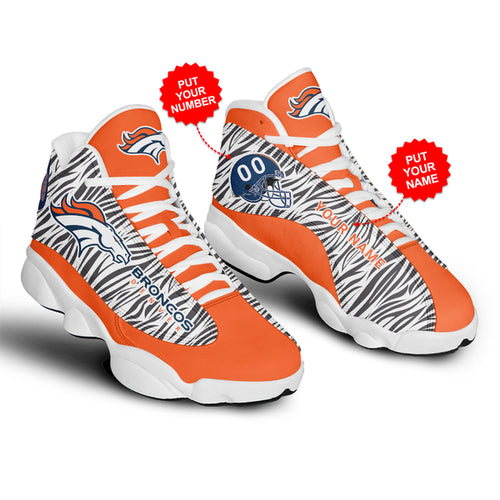 Ideafootwear Denver Broncos AJ13 Sneakers Shoes For Men And Women 4