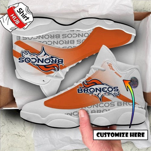 Ideafootwear Denver Broncos AJ13 Sneakers Shoes For Men And Women 3