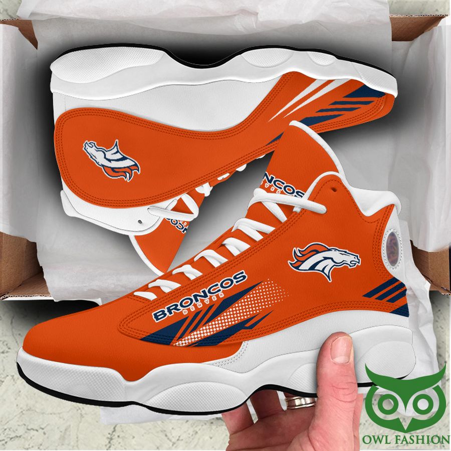 Ideafootwear Denver Broncos AJ13 Sneakers Shoes For Men And Women 12