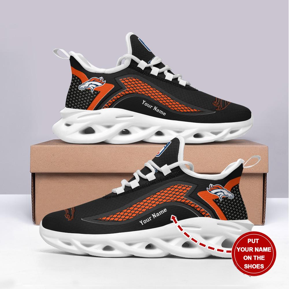 Ideafootwear Denver Broncos Max Soul Shoes Sneakers For Men And Women 37