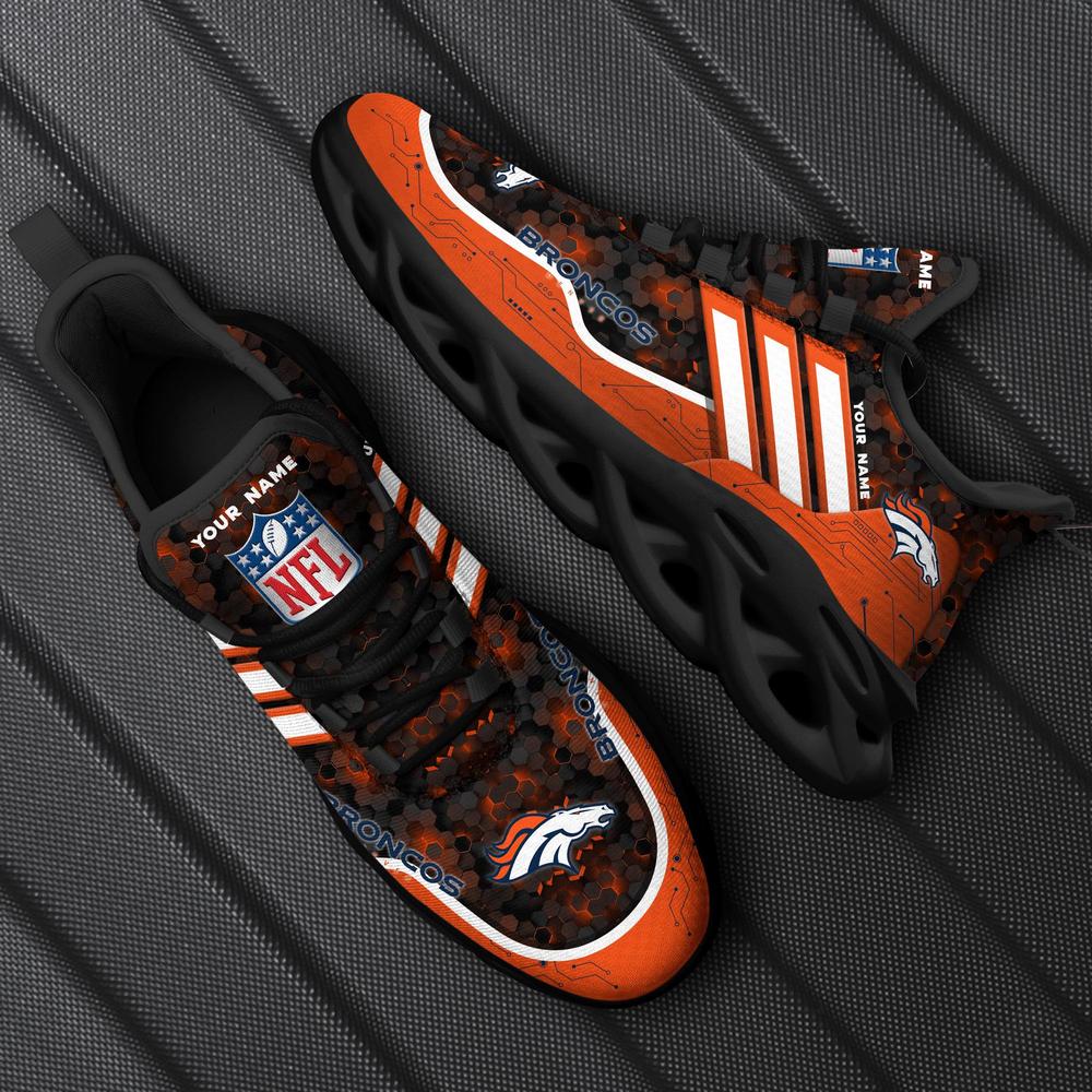 Ideafootwear Denver Broncos Max Soul Shoes Sneakers For Men And Women 48