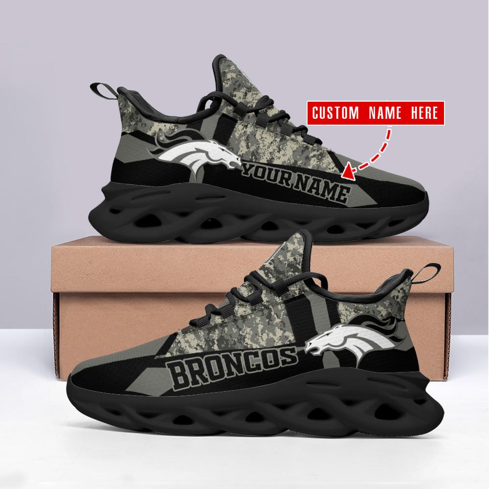Ideafootwear Denver Broncos Max Soul Shoes Sneakers For Men And Women 38