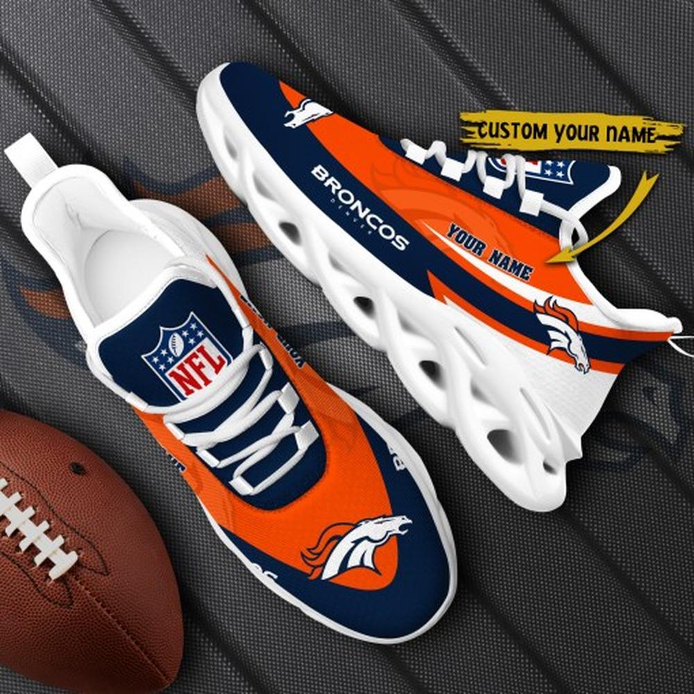Ideafootwear Denver Broncos Max Soul Shoes Sneakers For Men And Women 41
