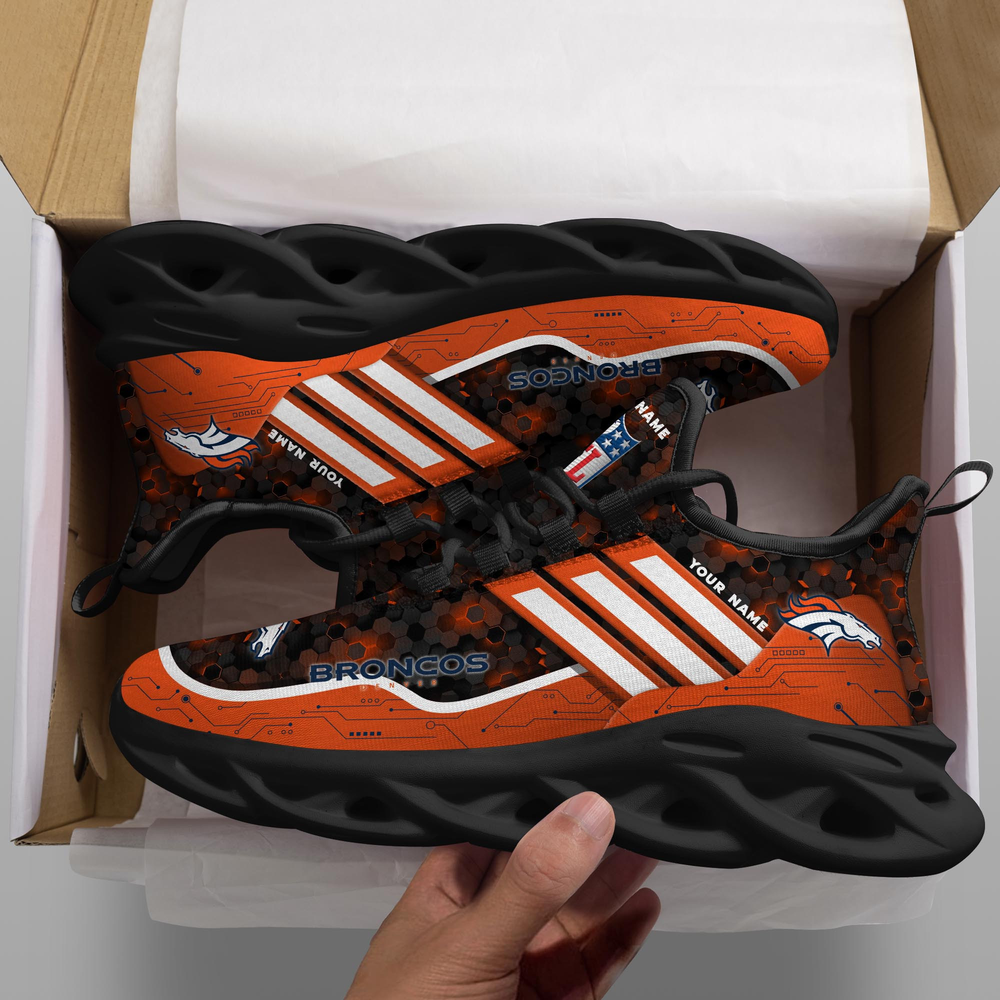 Ideafootwear Denver Broncos Max Soul Shoes Sneakers For Men And Women 48