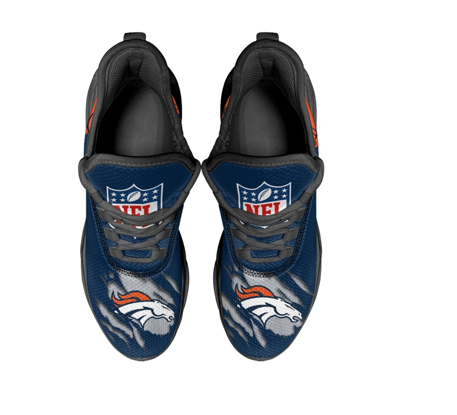 Ideafootwear Denver Broncos Max Soul Shoes Sneakers For Men And Women 35