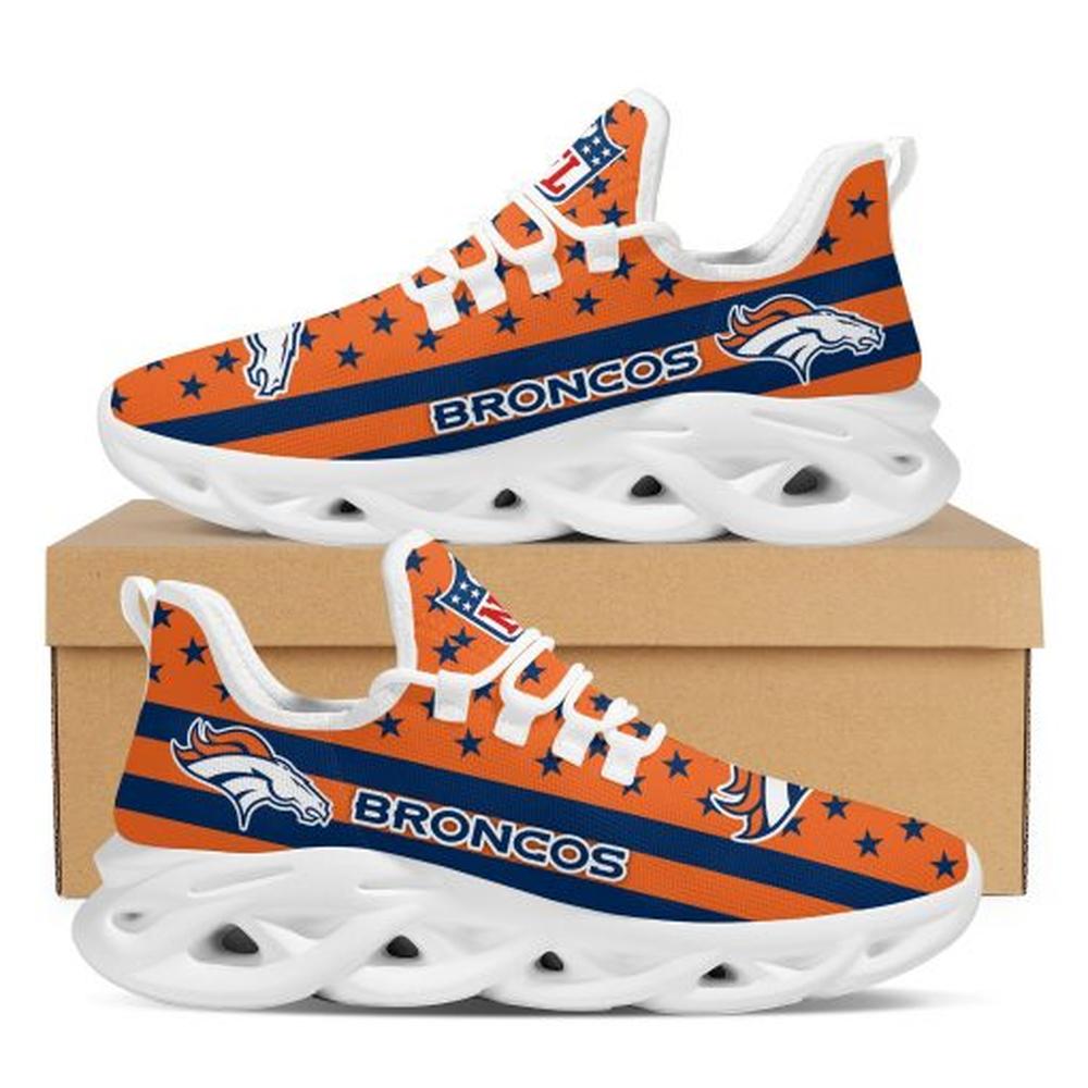 Ideafootwear Denver Broncos Max Soul Shoes Sneakers For Men And Women 12