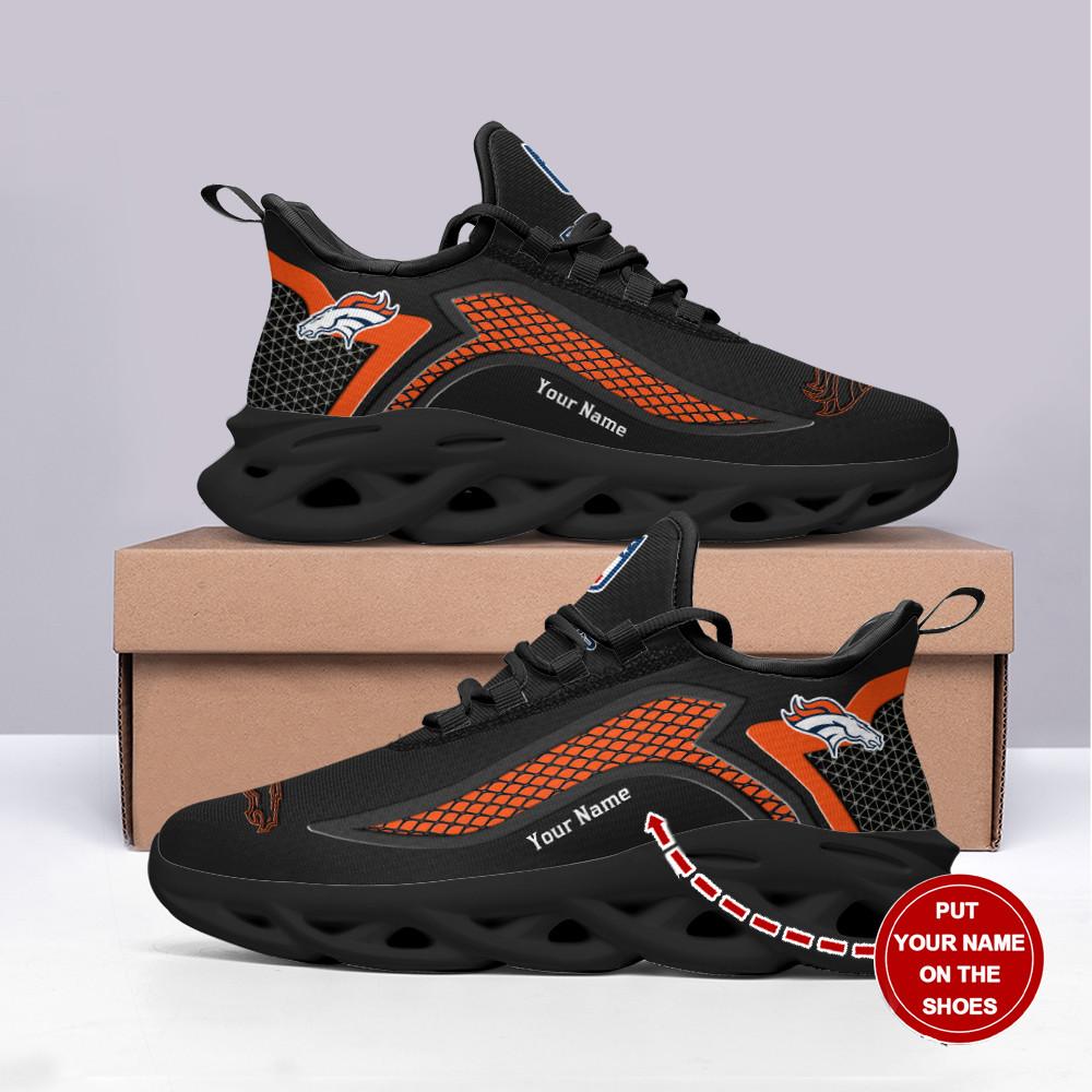Ideafootwear Denver Broncos Max Soul Shoes Sneakers For Men And Women 37