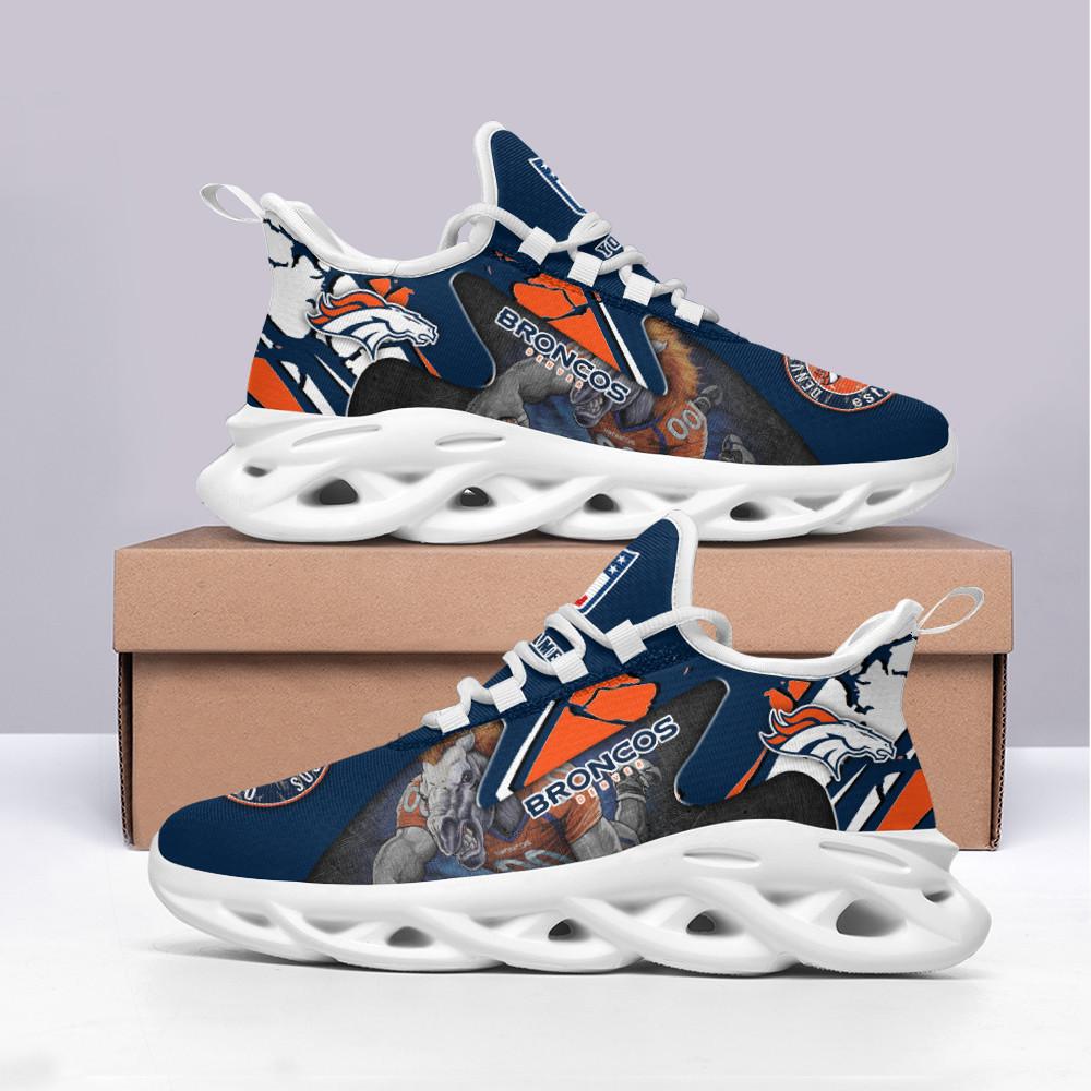 Ideafootwear Denver Broncos Max Soul Shoes Sneakers For Men And Women 36