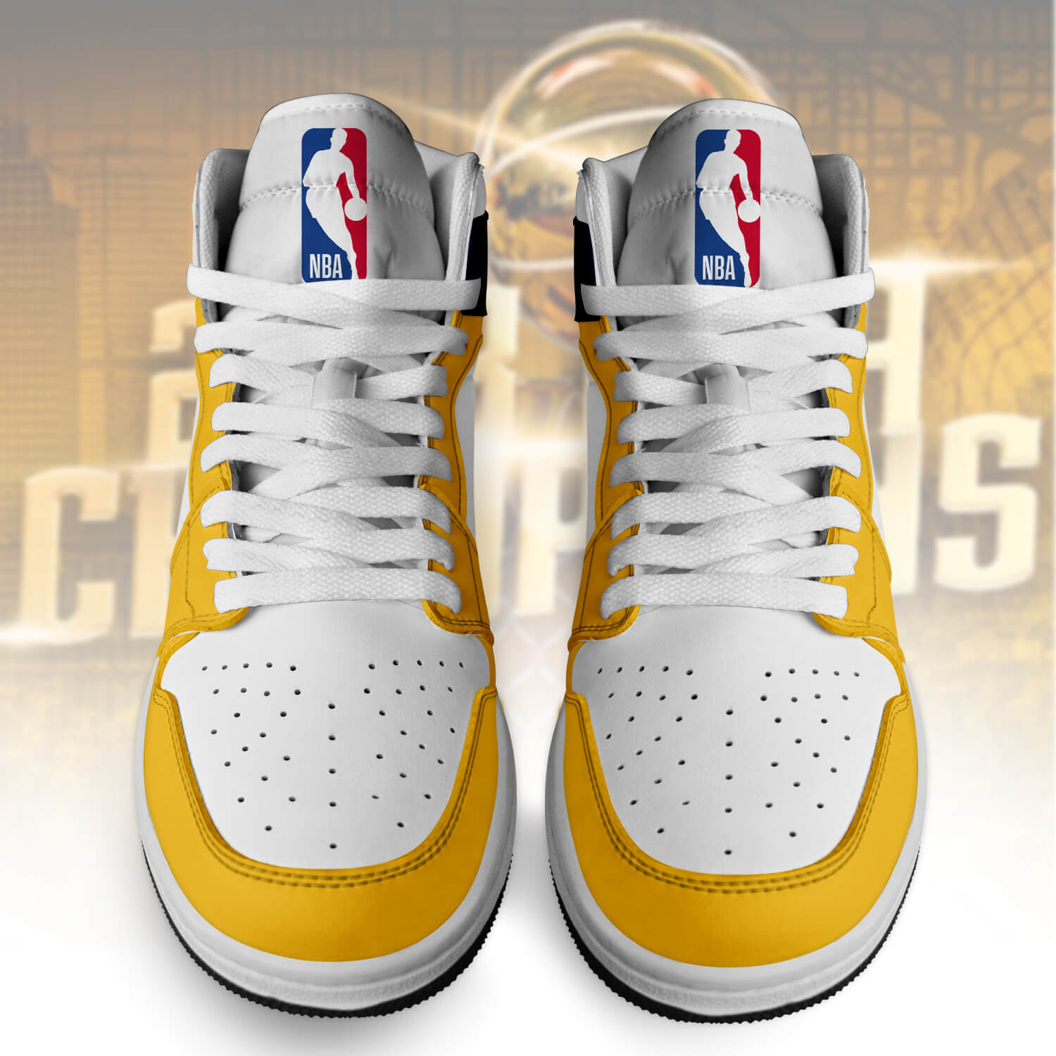 Ideafootwear Denver Nuggets AJ1 High Sneakers Shoes For Men And Women 1