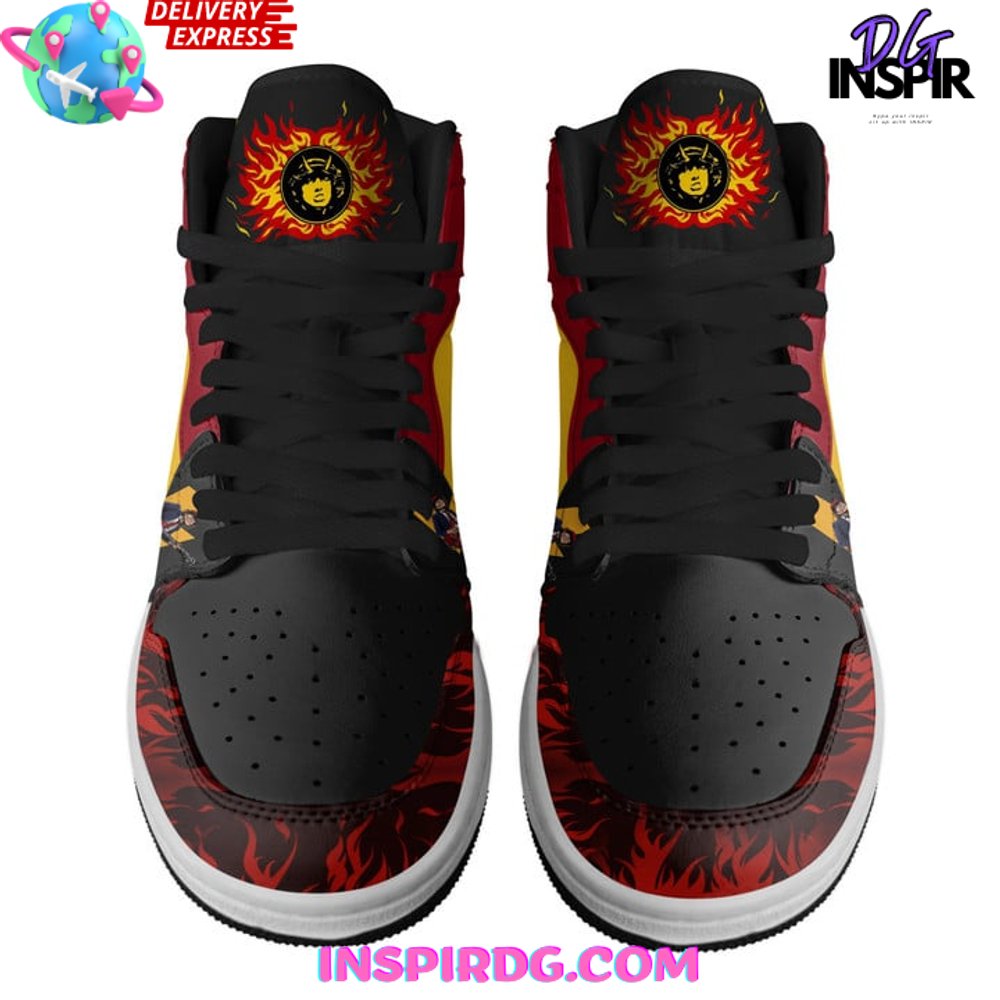 Ideafootwear Depeche Mode AJ1 High Sneakers Shoes For Men And Women 1