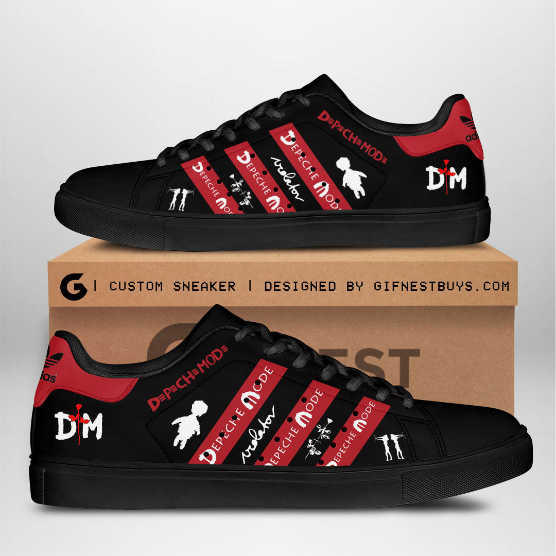 Ideafootwear Depeche Mode Skate Stan Shoes Sneakes For Men And Women 2