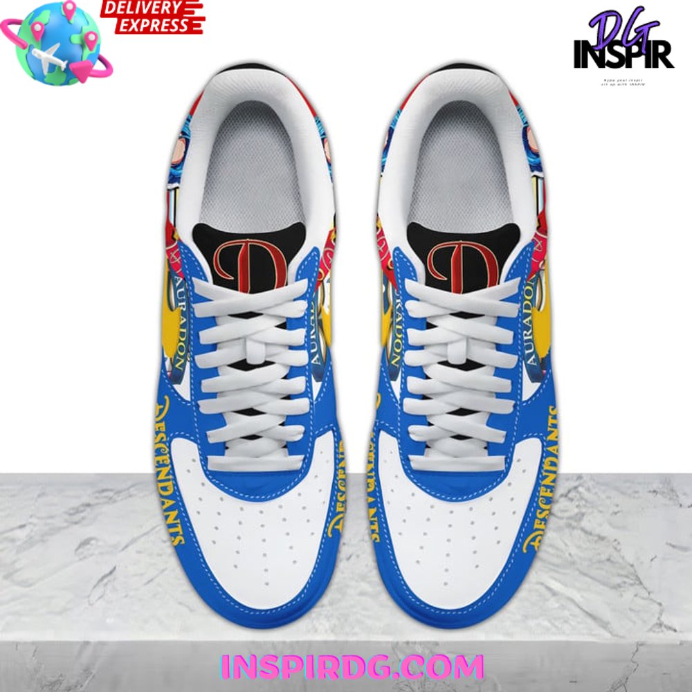 Ideafootwear Descendants Air Low-Top Sneakers Shoes For Men And Women 3