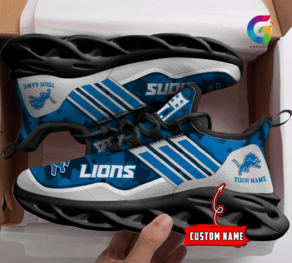 Ideafootwear Detroit Lions Max Soul Shoes Sneakers For Men And Women 21