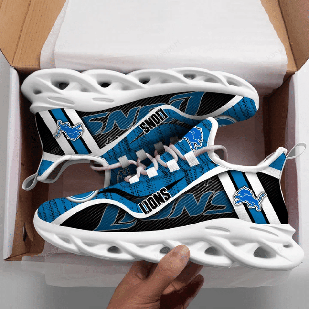 Ideafootwear Detroit Lions Max Soul Shoes Sneakers For Men And Women 8