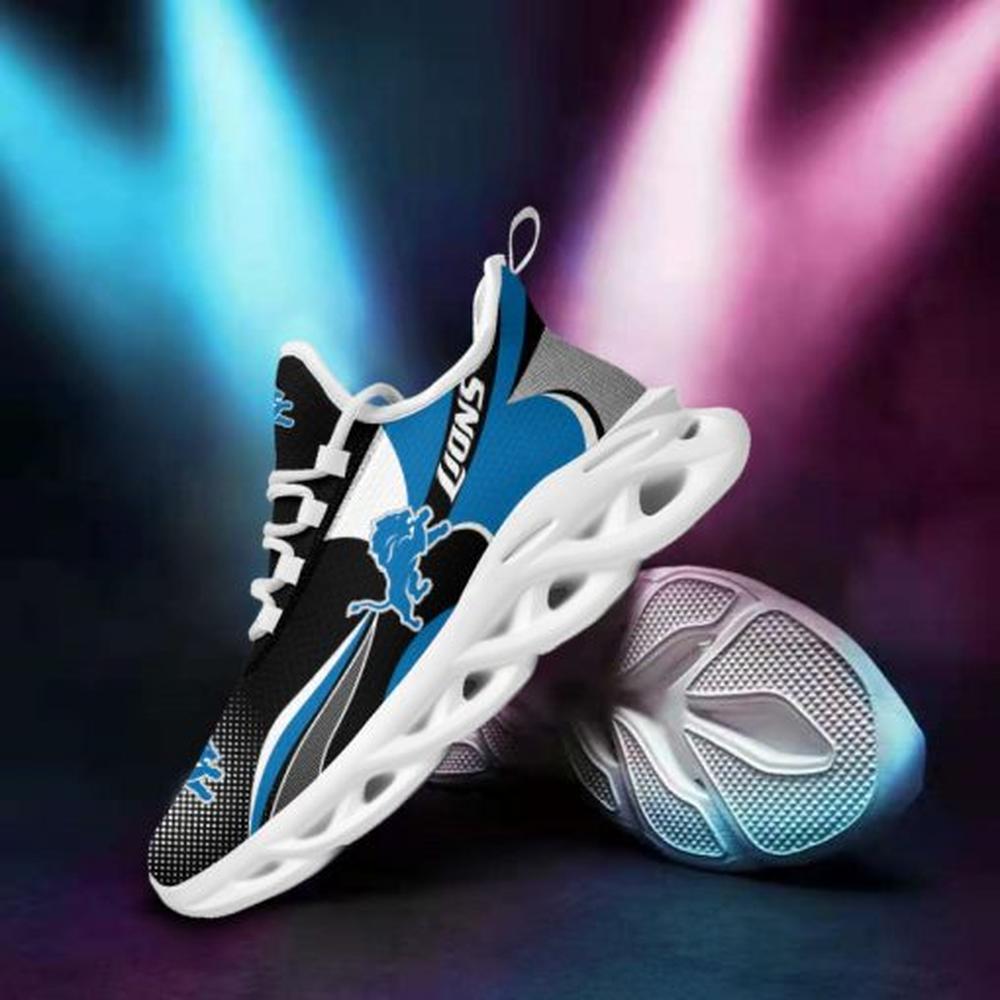Ideafootwear Detroit Lions Max Soul Shoes Sneakers For Men And Women 12