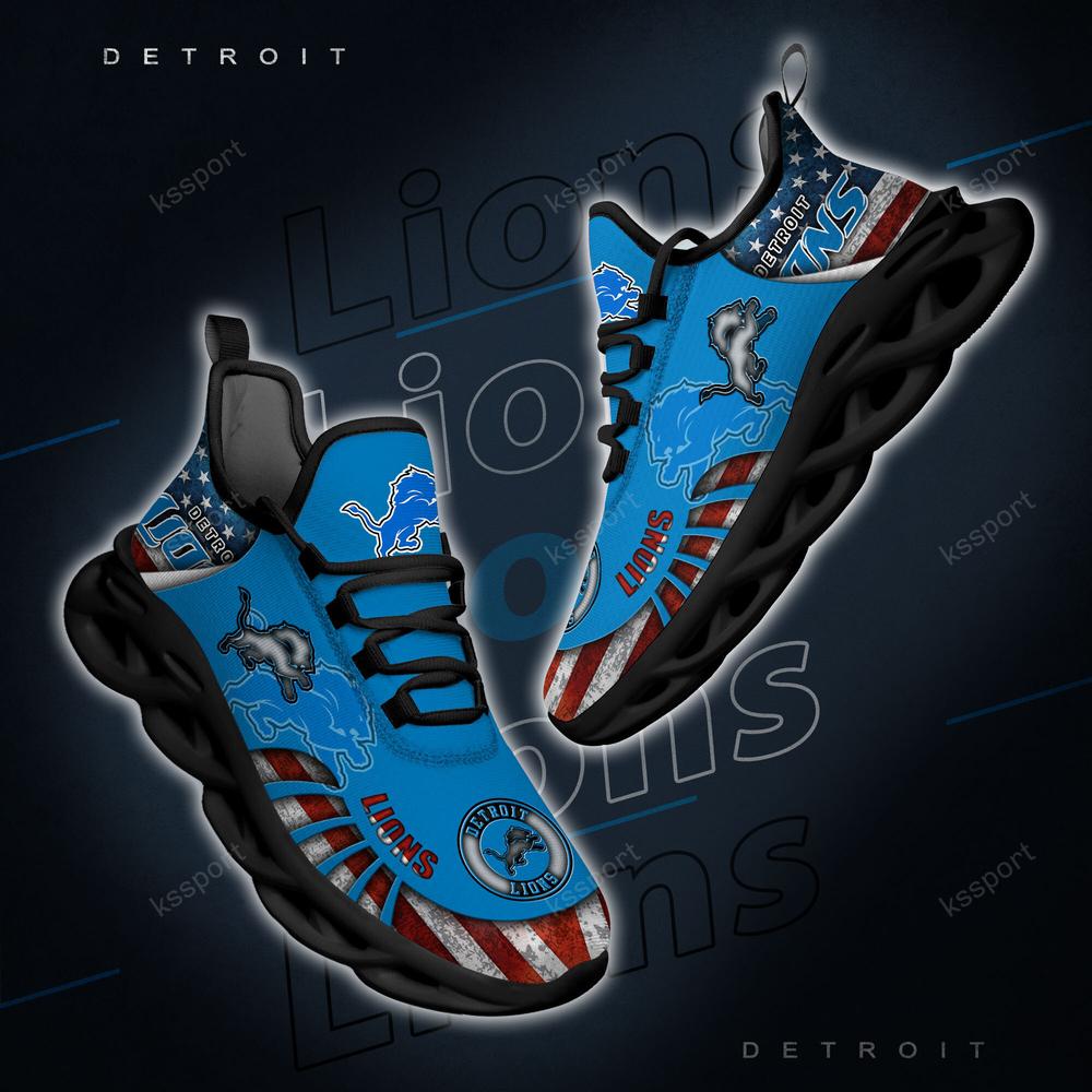 Ideafootwear Detroit Lions Max Soul Shoes Sneakers For Men And Women 11