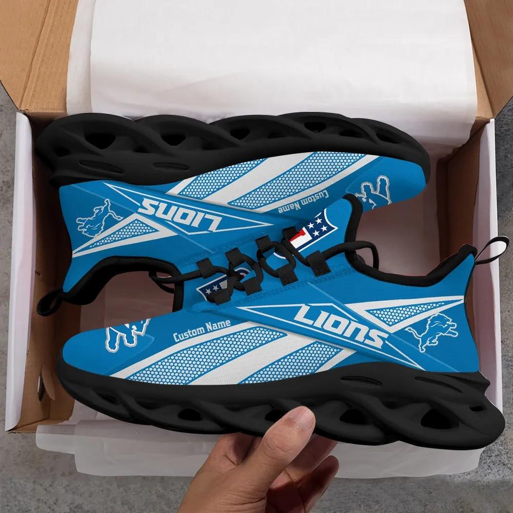 Ideafootwear Detroit Lions Max Soul Shoes Sneakers For Men And Women 3