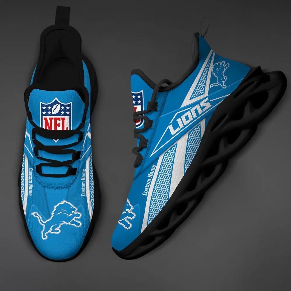 Ideafootwear Detroit Lions Max Soul Shoes Sneakers For Men And Women 3