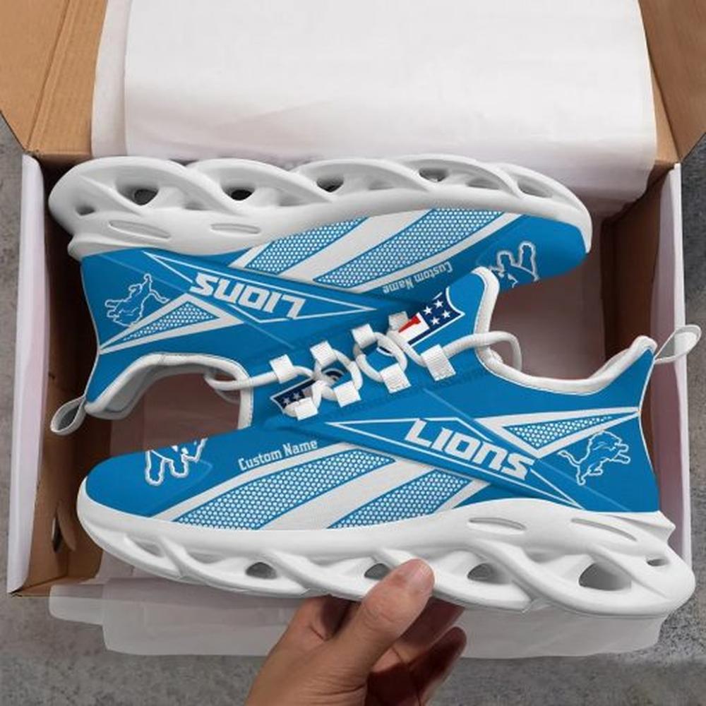 Ideafootwear Detroit Lions Max Soul Shoes Sneakers For Men And Women 3