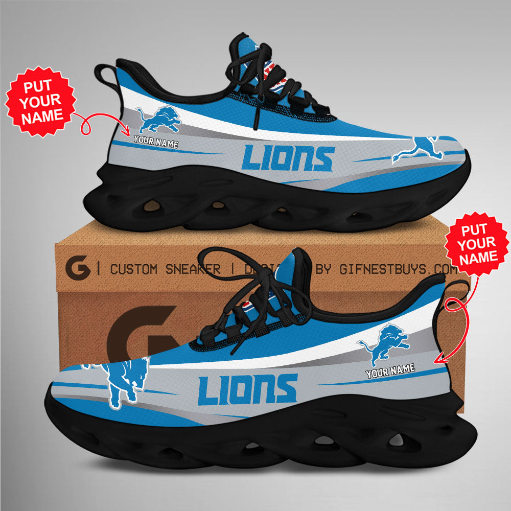 Ideafootwear Detroit Lions Max Soul Shoes Sneakers For Men And Women 14