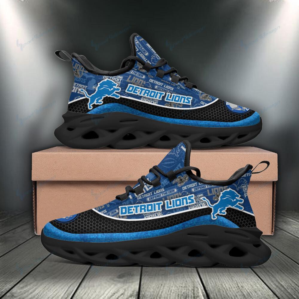 Ideafootwear Detroit Lions Max Soul Shoes Sneakers For Men And Women 4