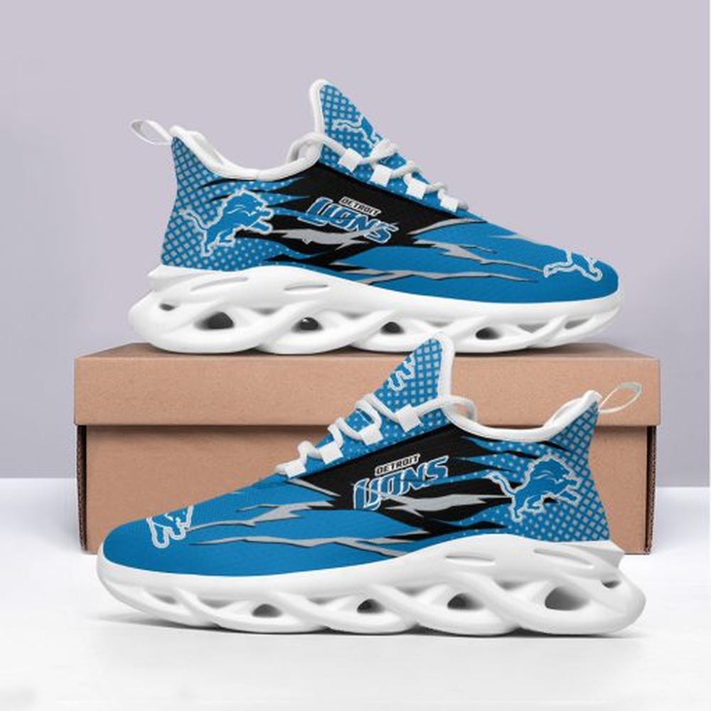 Ideafootwear Detroit Lions Max Soul Shoes Sneakers For Men And Women 10