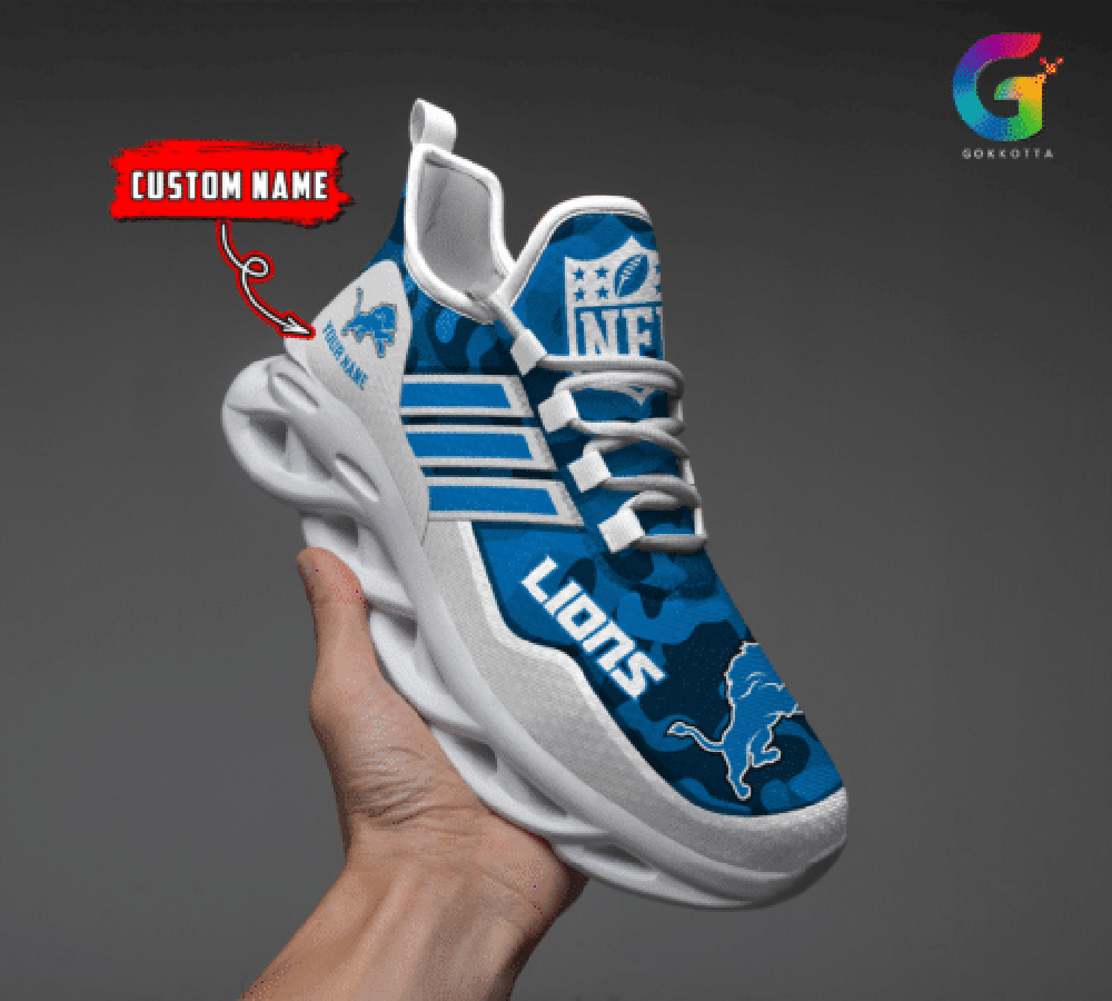Ideafootwear Detroit Lions Max Soul Shoes Sneakers For Men And Women 21