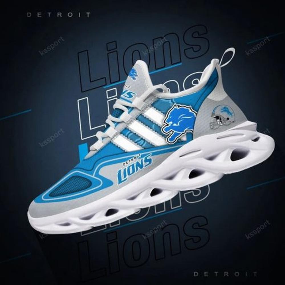 Ideafootwear Detroit Lions Max Soul Shoes Sneakers For Men And Women 7