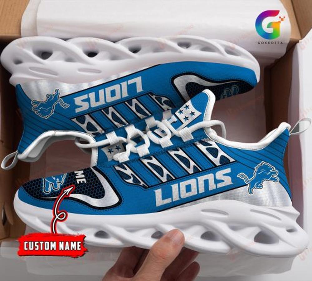Ideafootwear Detroit Lions Max Soul Shoes Sneakers For Men And Women 25