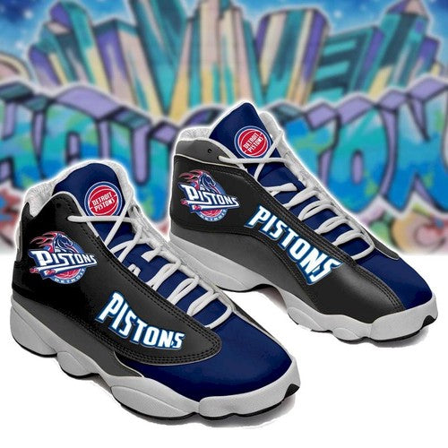 Ideafootwear Detroit Pistons AJ13 Sneakers Shoes For Men And Women 1