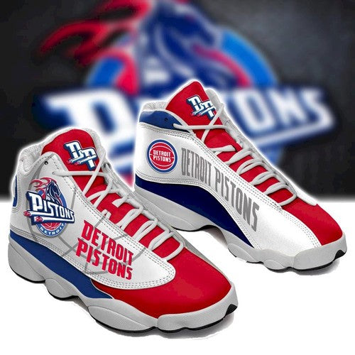 Ideafootwear Detroit Pistons AJ13 Sneakers Shoes For Men And Women 2