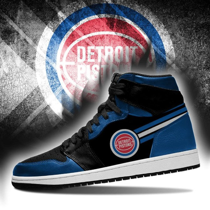 Ideafootwear Detroit Pistons NBA AJ1 High Sneakers Shoes For Men And Women 4