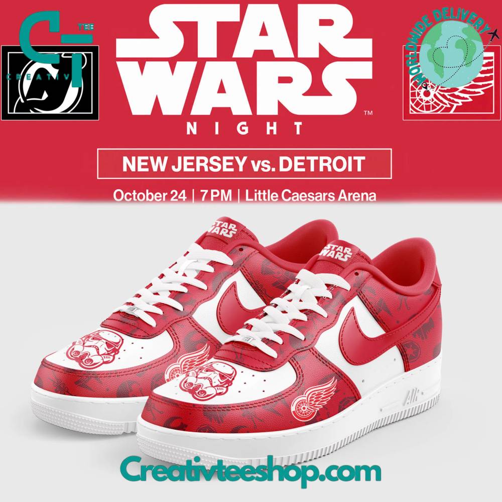 Ideafootwear Detroit Red Wings Air Low-Top Sneakers Shoes For Men And Women 2
