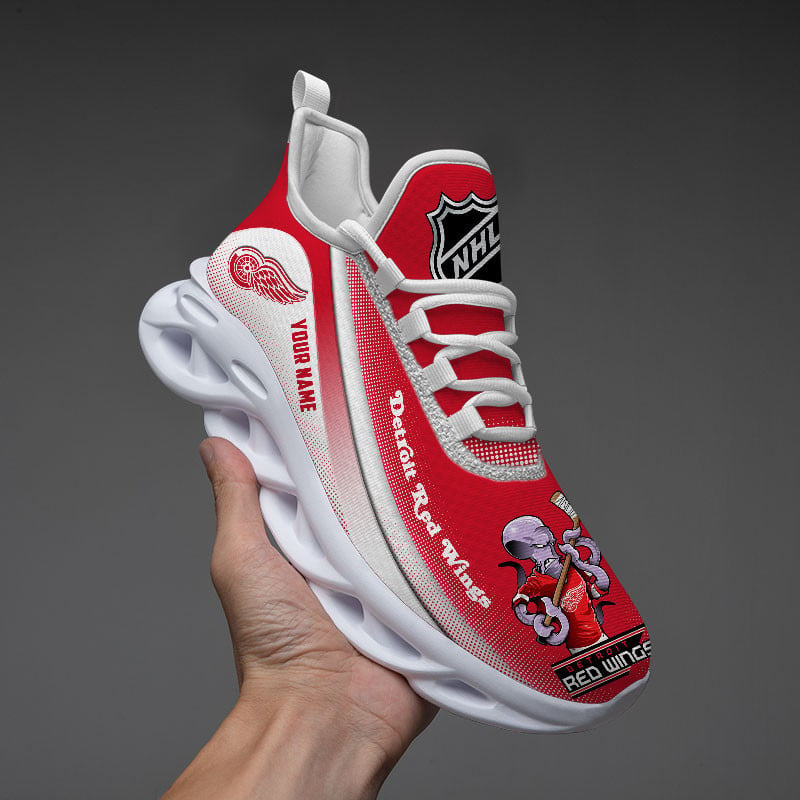 Ideafootwear Detroit Red Wings Max Soul Shoes Sneakers For Men And Women 2
