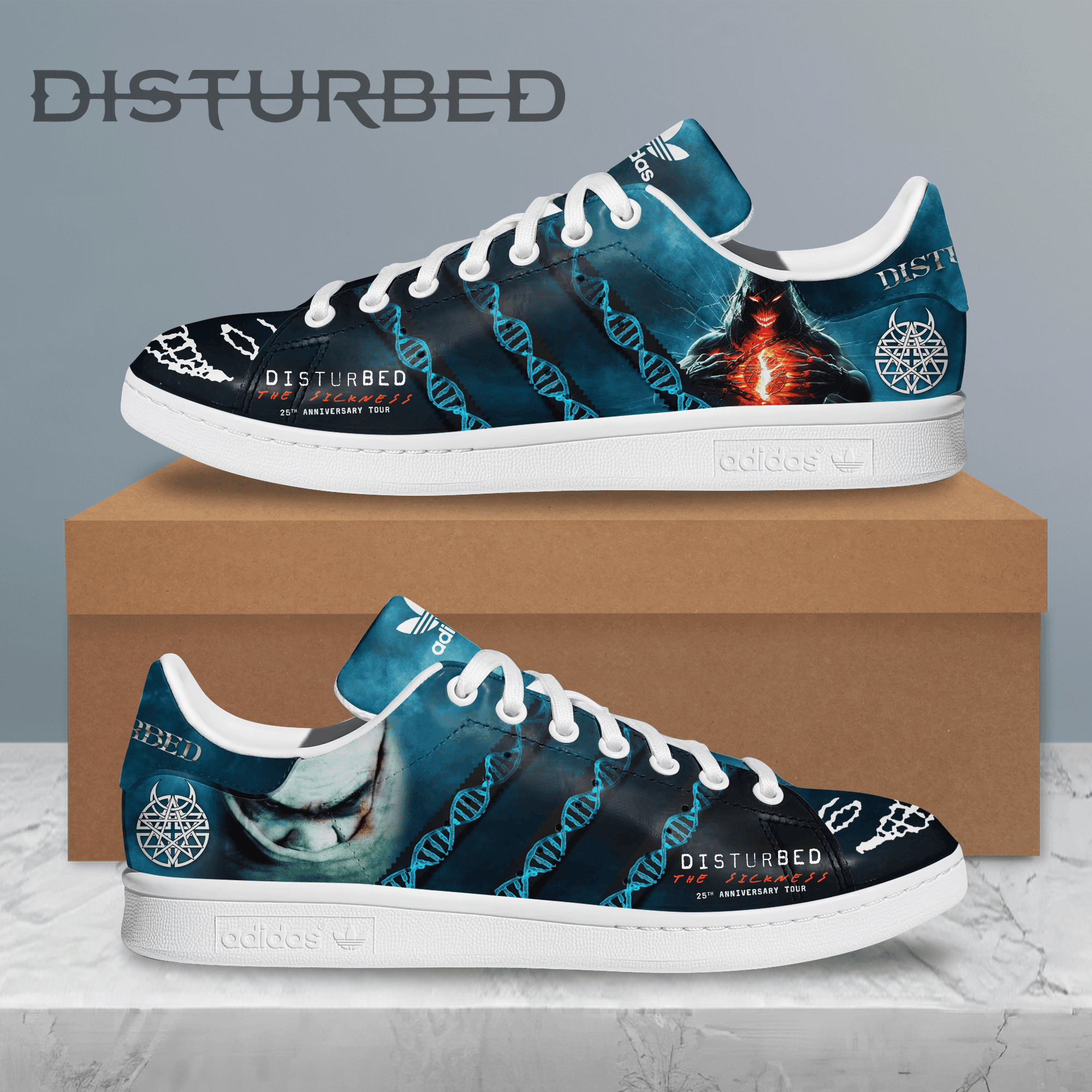 Ideafootwear Disturbed Skate Stan Shoes Sneakes For Men And Women 1