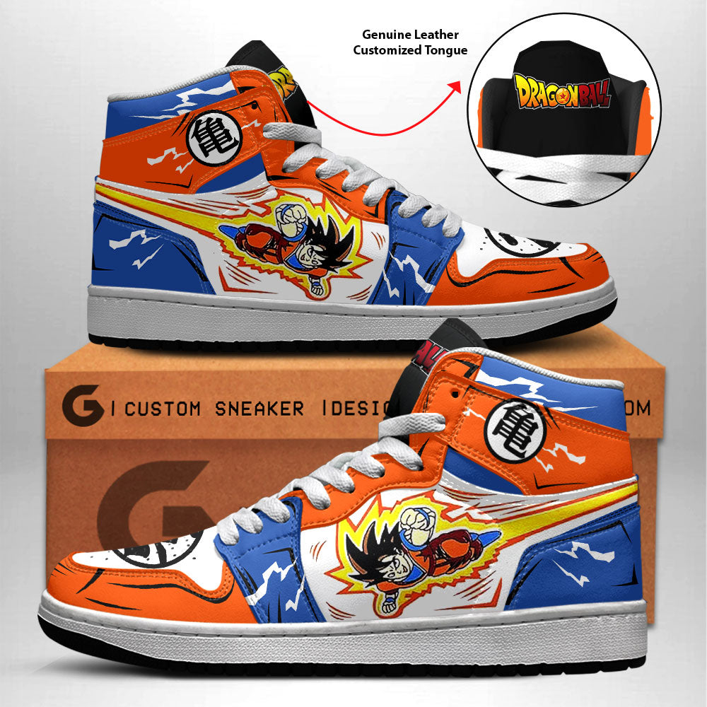 Ideafootwear Dragon Ball AJ1 High Sneakers Shoes For Men And Women 14