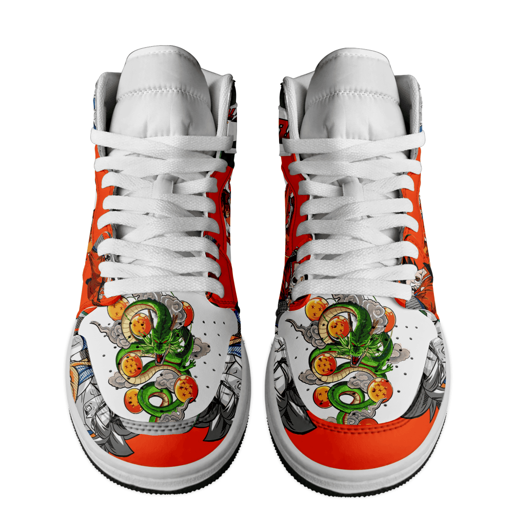Ideafootwear Dragon Ball AJ1 High Sneakers Shoes For Men And Women 12