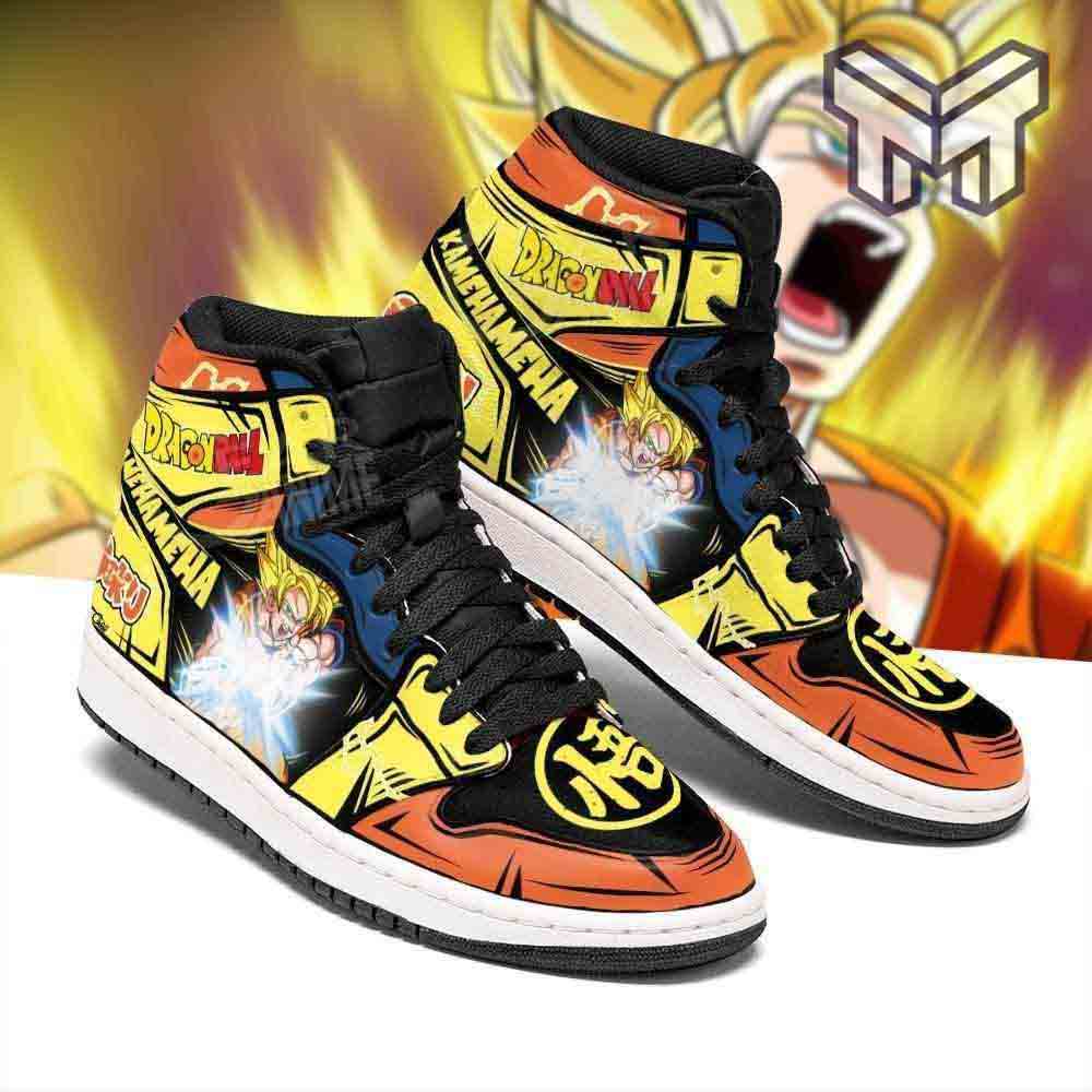Ideafootwear Dragon Ball AJ1 High Sneakers Shoes For Men And Women 6