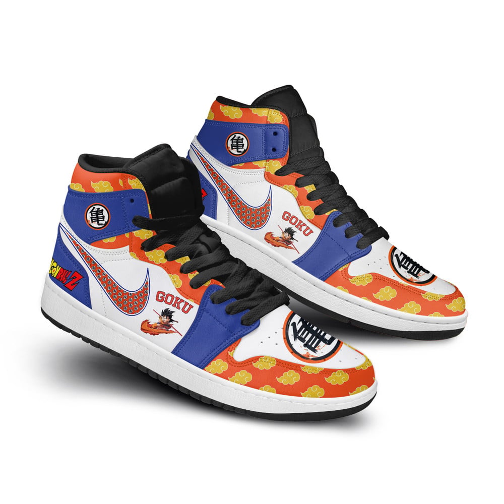 Ideafootwear Dragon Ball AJ1 High Sneakers Shoes For Men And Women 13