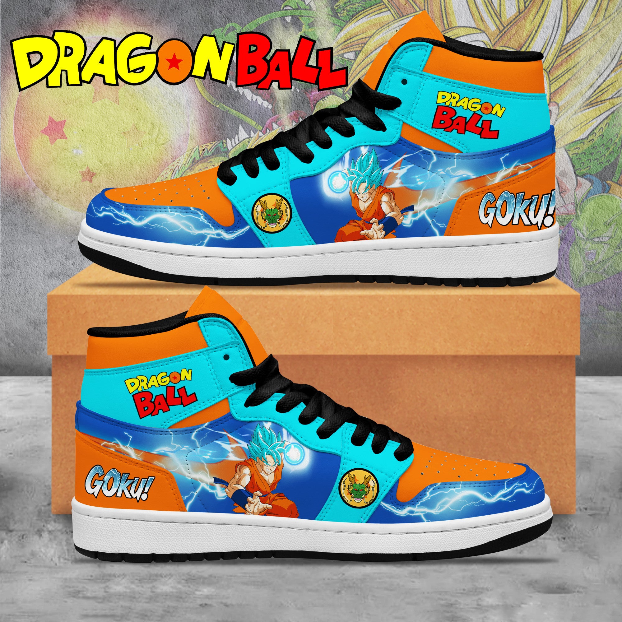 Ideafootwear Dragon Ball AJ1 High Sneakers Shoes For Men And Women 20