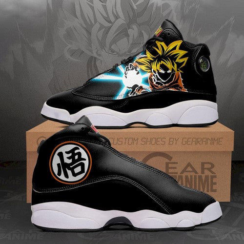 Ideafootwear Dragon Ball Z AJ13 Sneakers Shoes For Men And Women 1