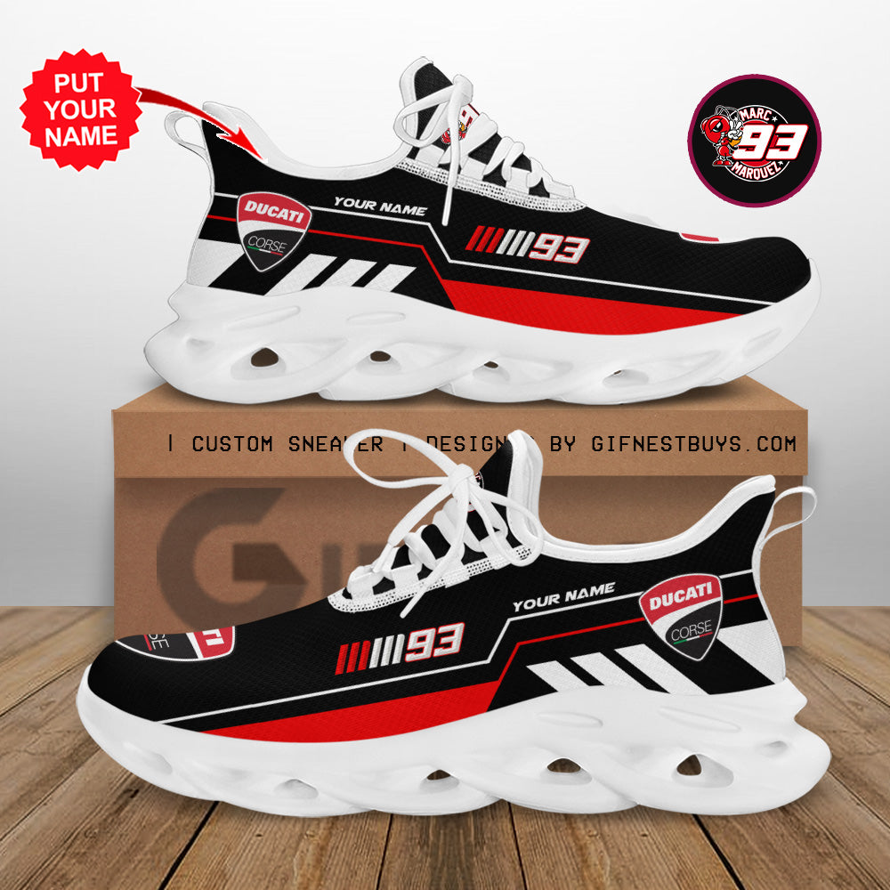 Ideafootwear Ducati Lenovo Team x Marc Marquez Max Soul Shoes Sneakers For Men And Women 4
