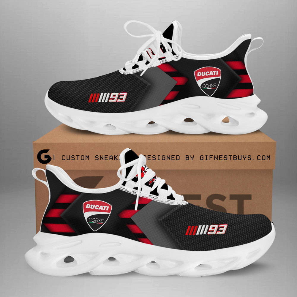 Ideafootwear Ducati Lenovo Team x Marc Marquez Max Soul Shoes Sneakers For Men And Women 3