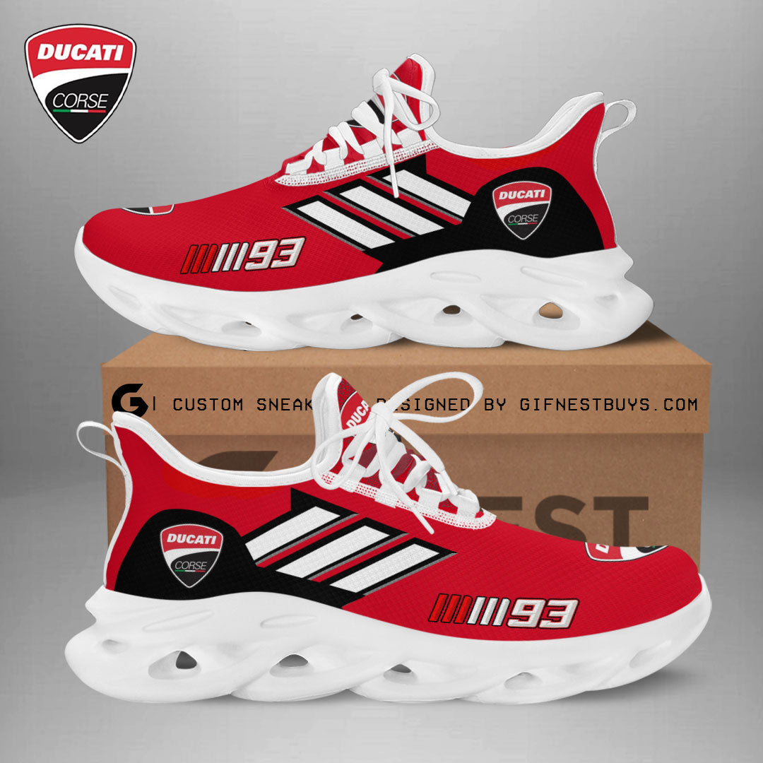 Ideafootwear Ducati Lenovo Team x Marc Marquez Max Soul Shoes Sneakers For Men And Women 1