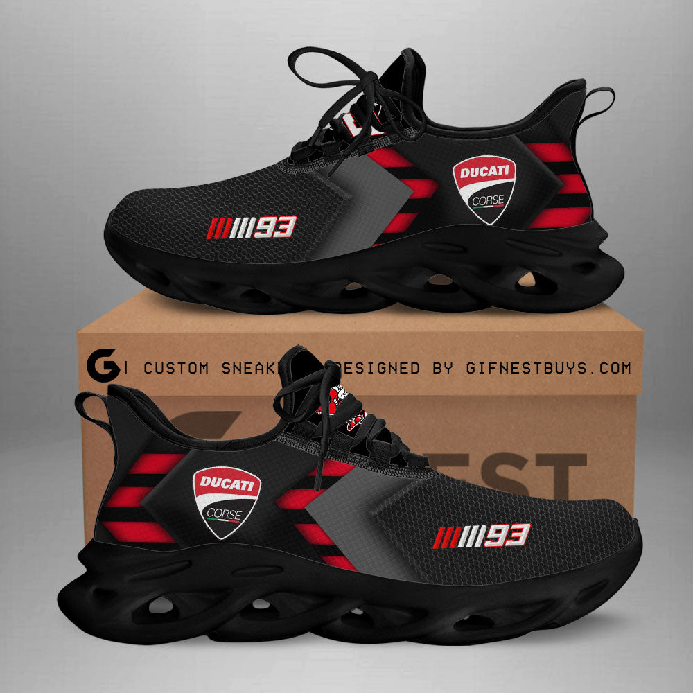 Ideafootwear Ducati Lenovo Team x Marc Marquez Max Soul Shoes Sneakers For Men And Women 3