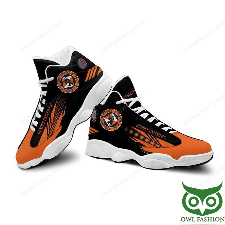 Ideafootwear Dundee United F.C. AJ13 Sneakers Shoes For Men And Women 2