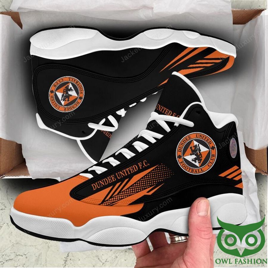 Ideafootwear Dundee United F.C. AJ13 Sneakers Shoes For Men And Women 2